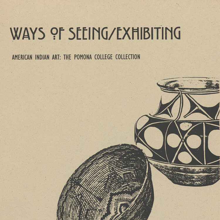 front cover of exhibition catalogue with the the title "Ways of Seeing/Exhibiting"
