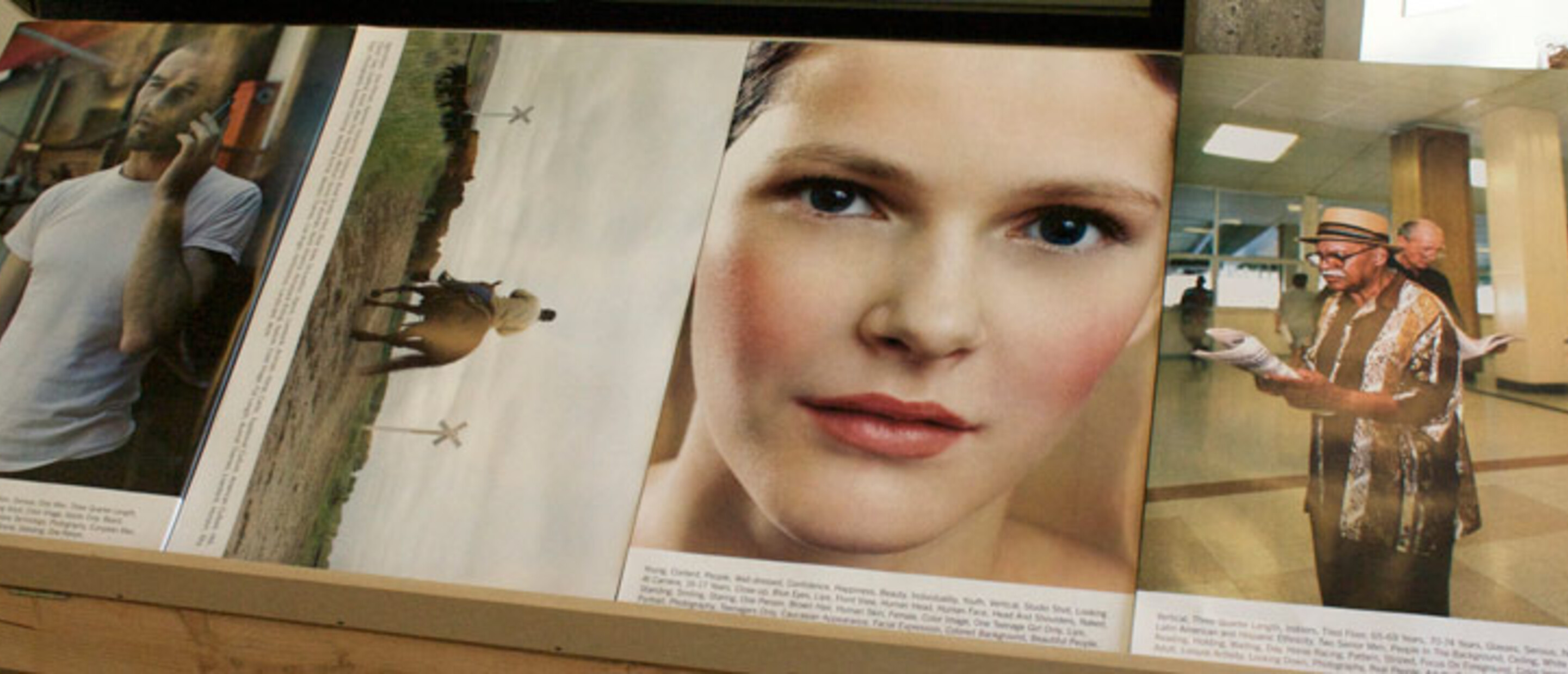 Installation view at the Pomona College Museum of Art