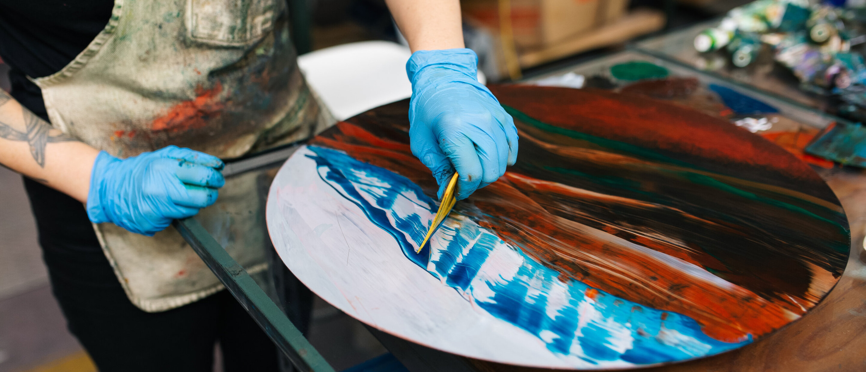 artist painting