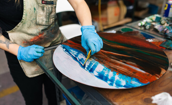 artist painting