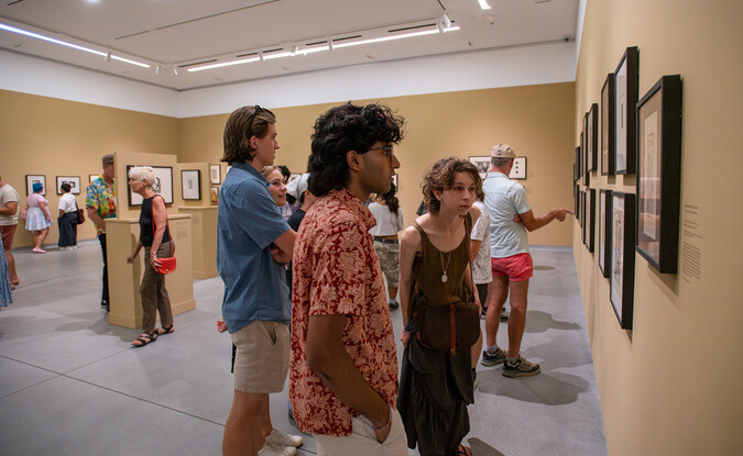 Art viewing
