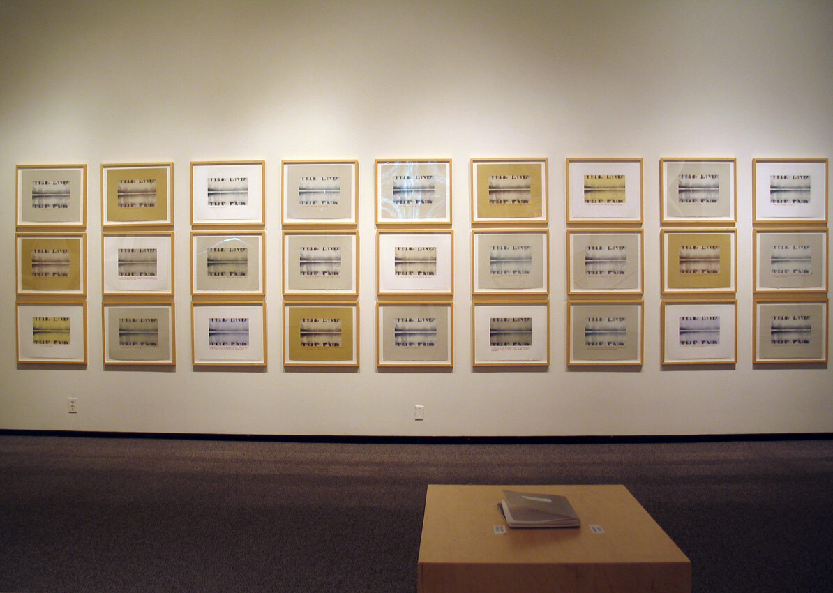 Installation view at Pomona College Museum of Art. View 3.