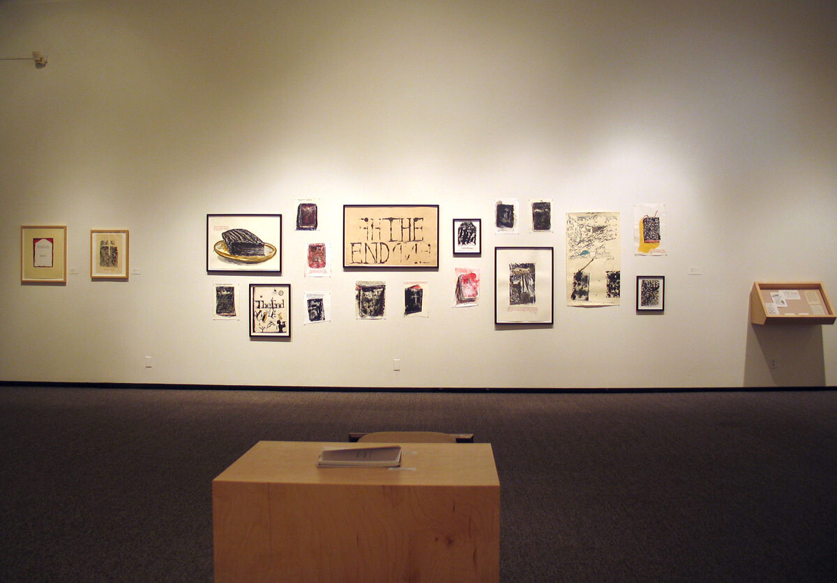 Installation view at Pomona College Museum of Art. View 2.