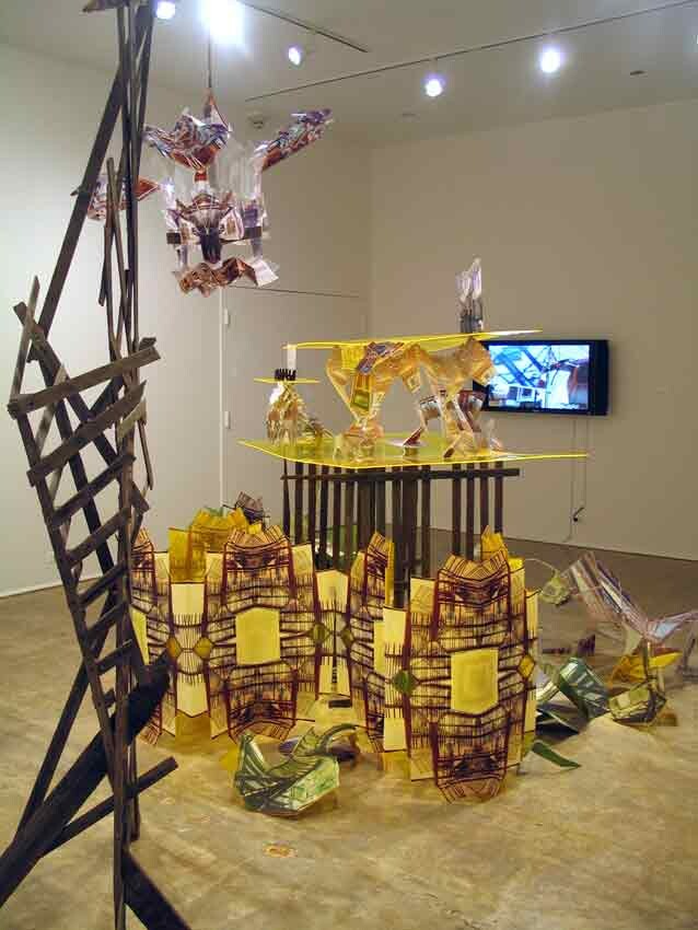 Installation view at Pomona College Museum of Art. View 3.