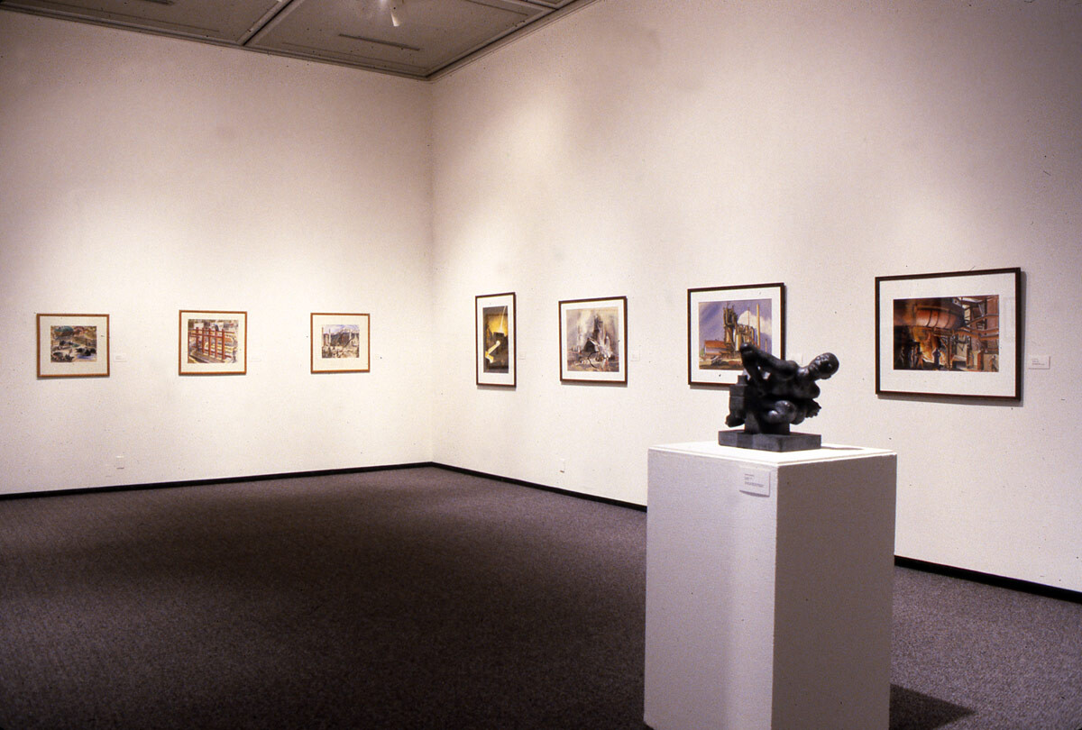 Installation view at Pomona College Museum of Art. 1