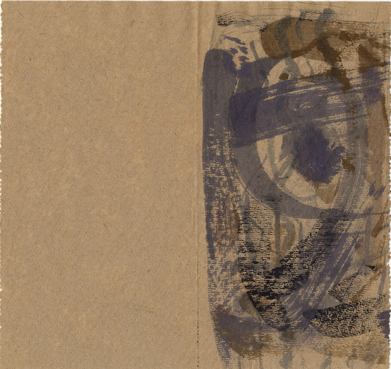John Cage and Mountain Lake Workshop Zen Ox-Hearding Pictures: Set One, Number 7, 1988 Watercolor on paper, 9 3/4 x 10 1/4 inches Private collection, reproduced by permission of the John Cage Trust at Bard College