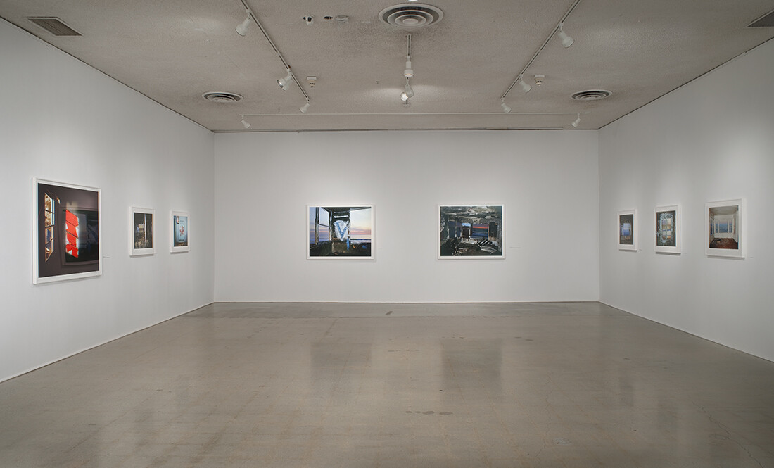 Installation View of John Divola: As Far As I Could Get at the Pomona College Museum of Art. Photo Credit: Robert Wedemeyer. View 2.