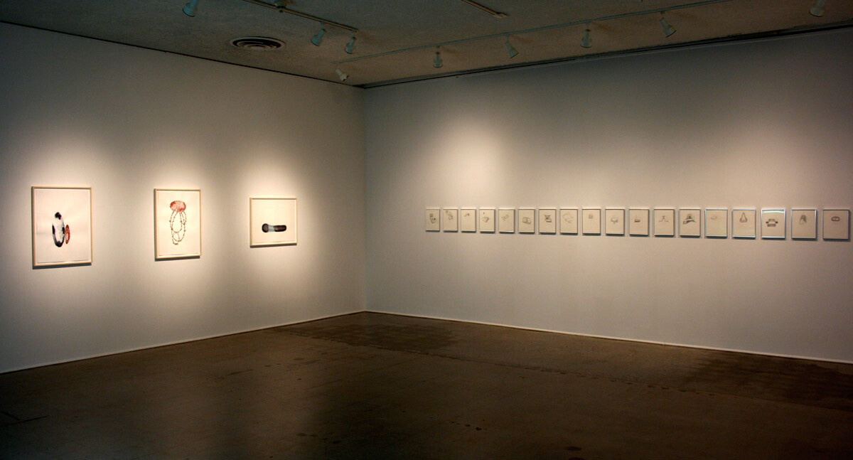 Installation view at Pomona College Museum of Art. View 2.