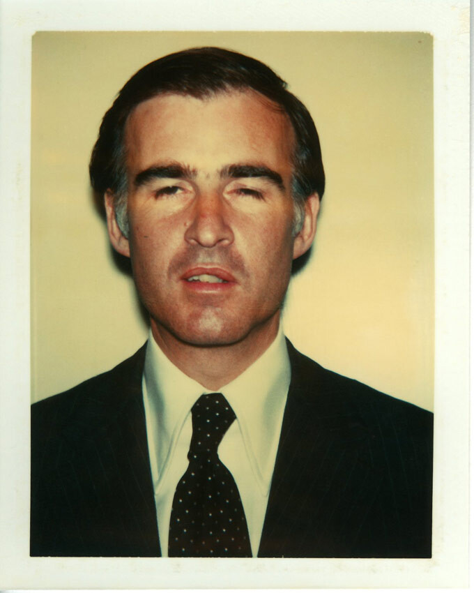 Andy Warhol, Jerry Brown, 1975. Polacolor Type 108. 4 1/4 in. x 3 5/16 in. (10.8 cm x 8.41 cm).