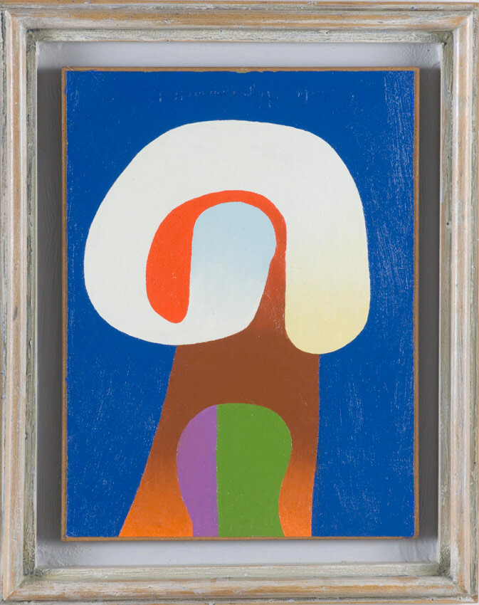 Frederick Hammersley, CO-ED, 1969, Graphic arts, 11 x 14 7/8 in. Pomona College Collection. Gift of Karl and Beverly Benjamin