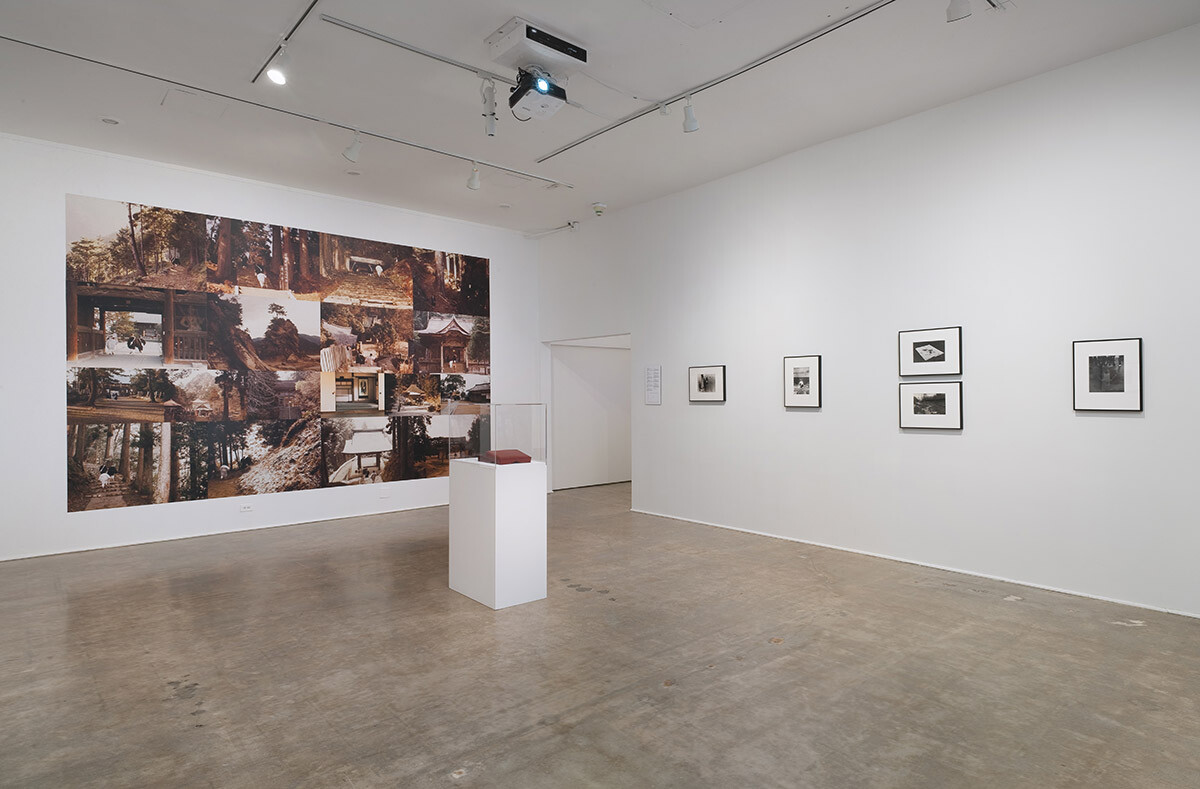 Installation View of Project Series 46: Hirokazu Kosaka: On the Verandah Selected Works 1969 - 1974 at the Pomona College Museum of Art. Photo Credit: Robert Wedemeyer. View 2.