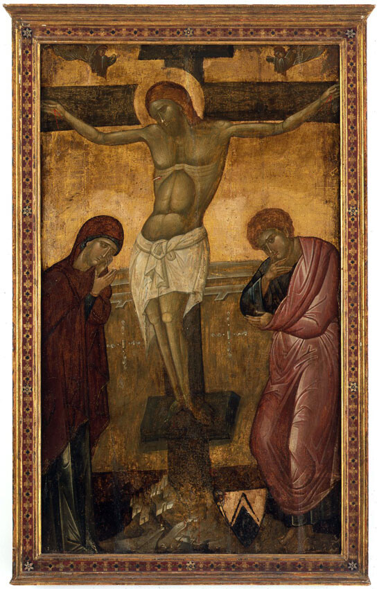Unknown, Italo-Byzantine, Crucifixion,c. 1380-1490, Tempera on Panel