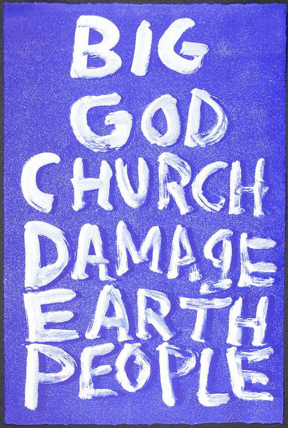 Big God Church Damage Earth People