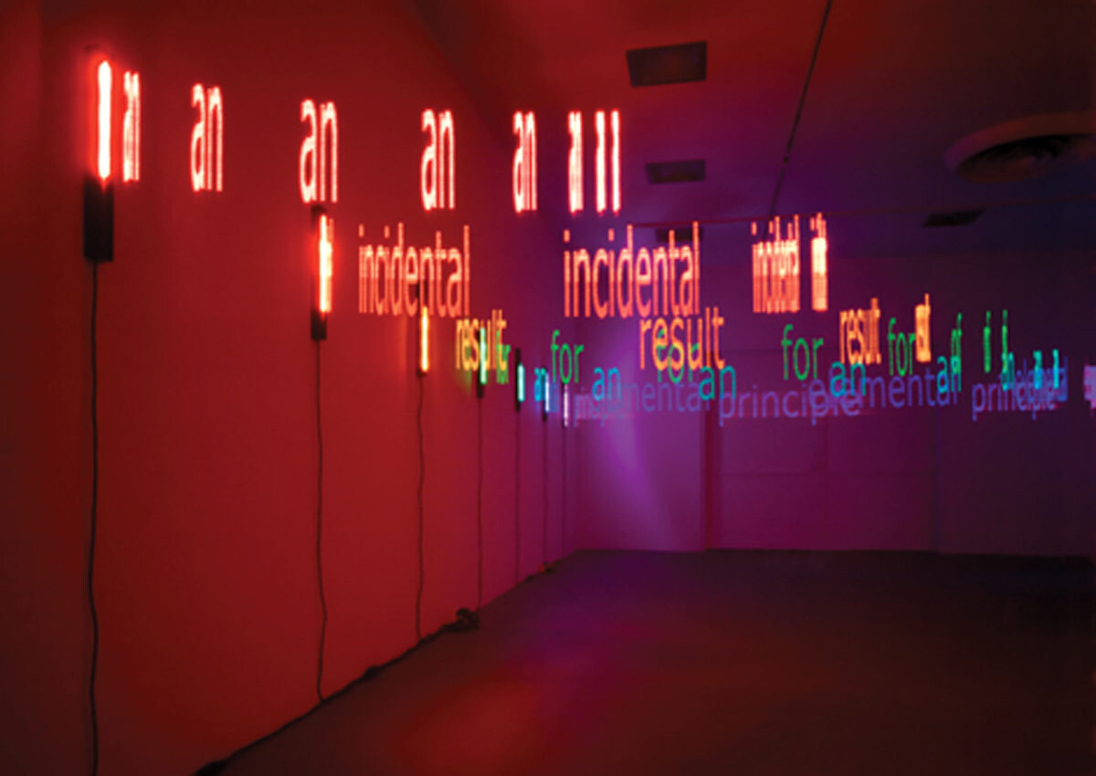 Installation view at Pomona College Museum of Art