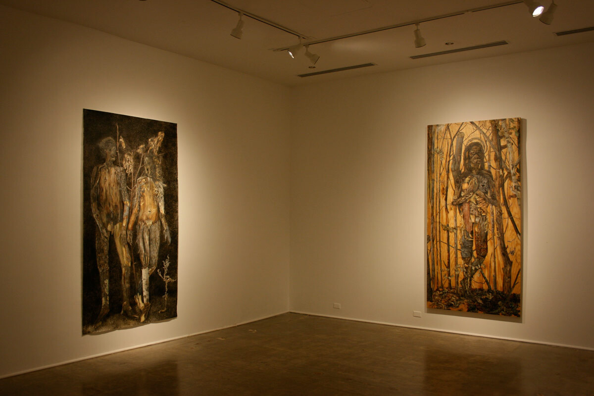 Installation view at Pomona College Museum of Art. View 2.