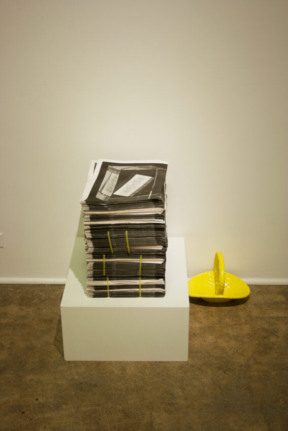 Installation view at the Pomona College Museum of Art. View 3.