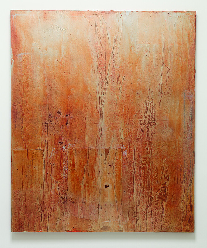 Hidden City, 2014. Mixed media on canvas, 72 x 60 in. Courtesy the artist and Honor Fraser Gallery, Los Angeles
