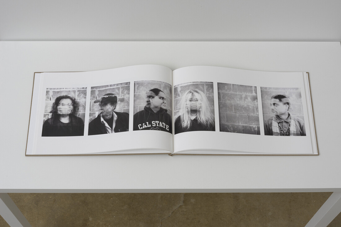 Aydinaneth Ortiz, La Condición de la Familia, 2013, Page spreads from 40-page artist book; 11 x 17 in., closed. Courtesy of the artist.
