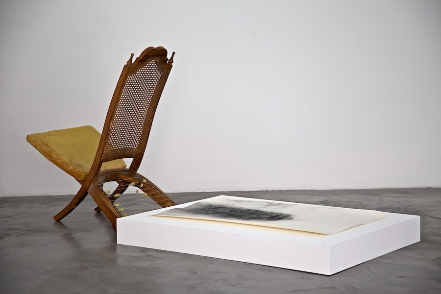 “R.S.V.P. Los Angeles: The Project Series at Pomona,” Installation view of works by Nikki Pressley, Photo Credit: Robert Wedemeyer