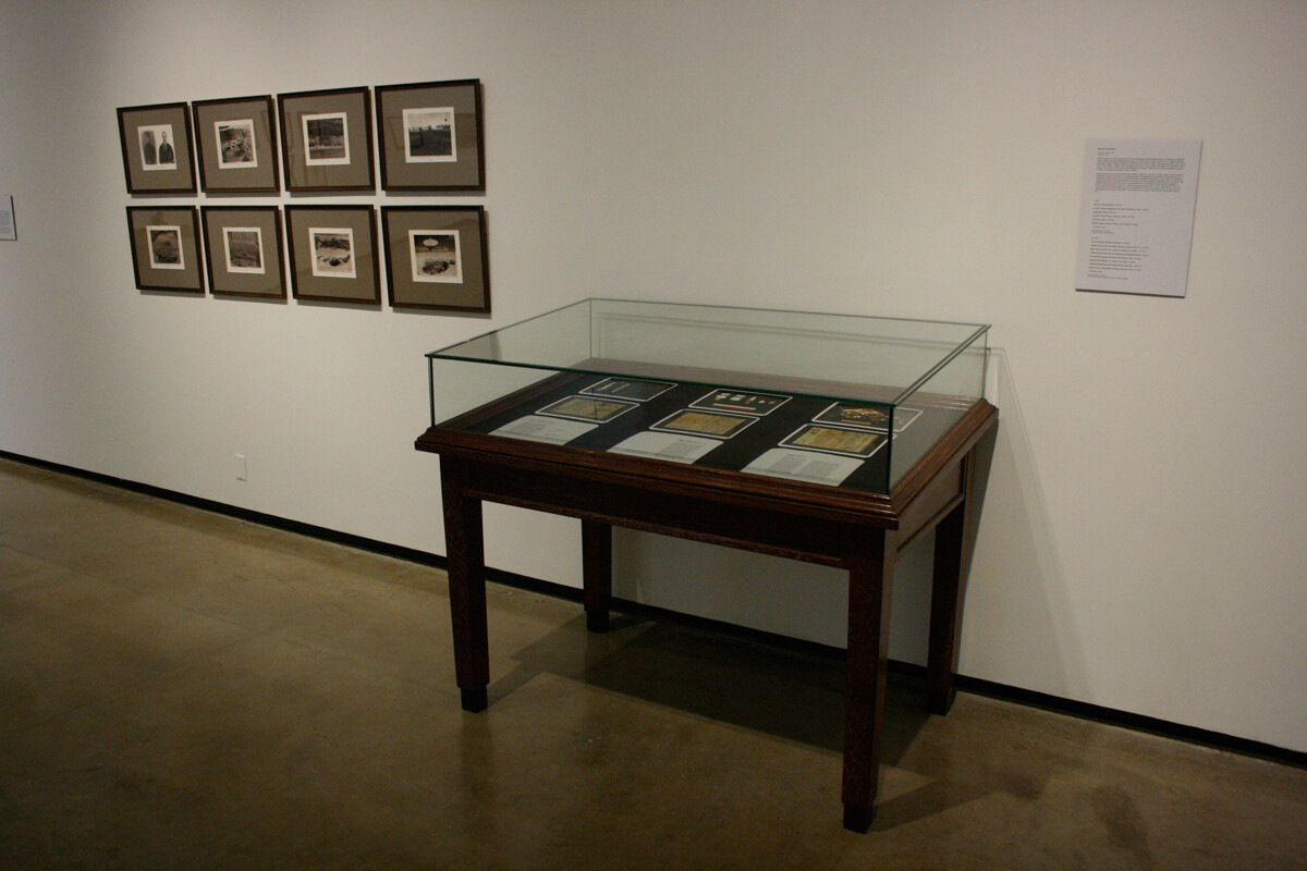 Installation view at the Pomona College Museum of Art. View 3.