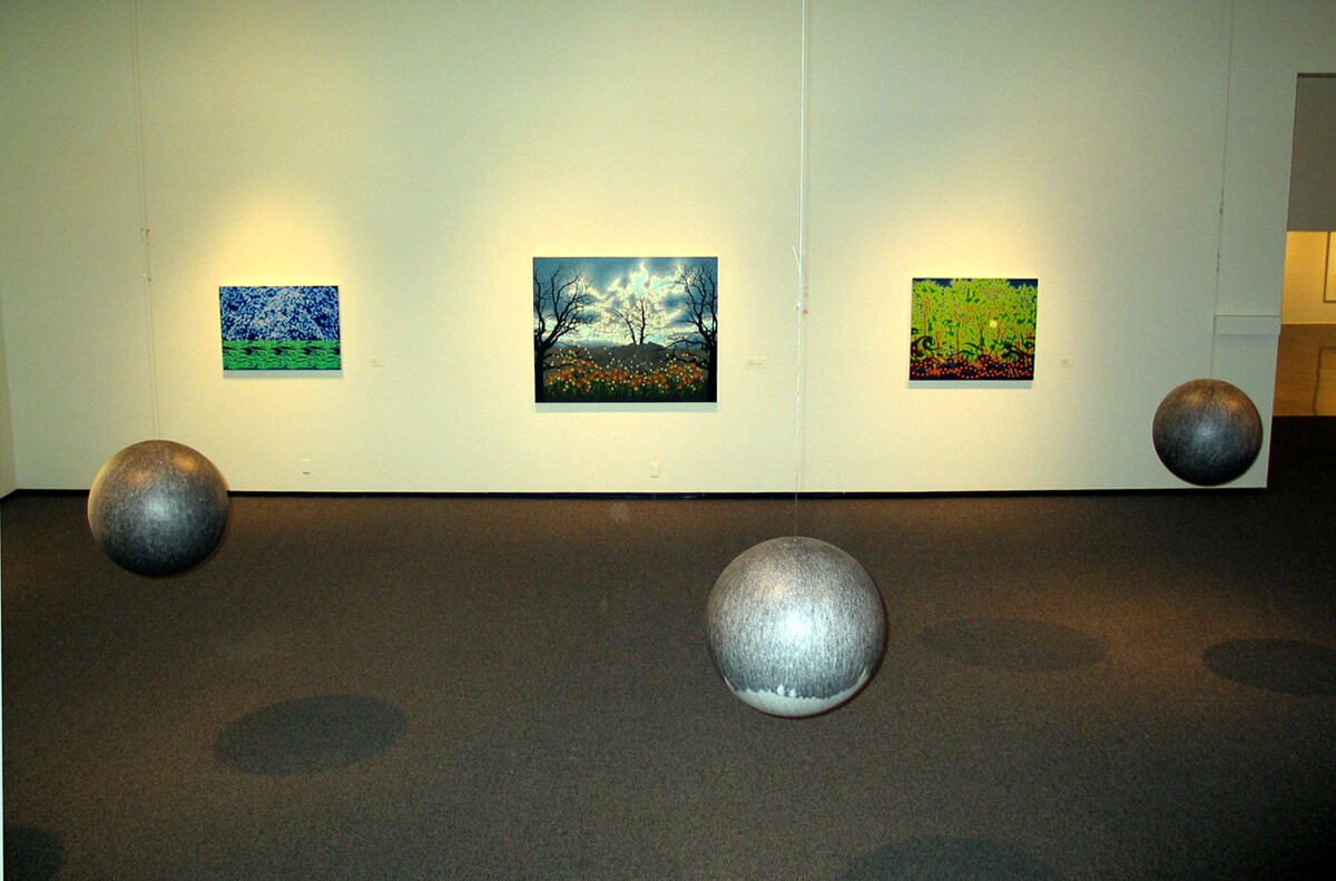 Installation view at Pomona College Museum of Art. 2