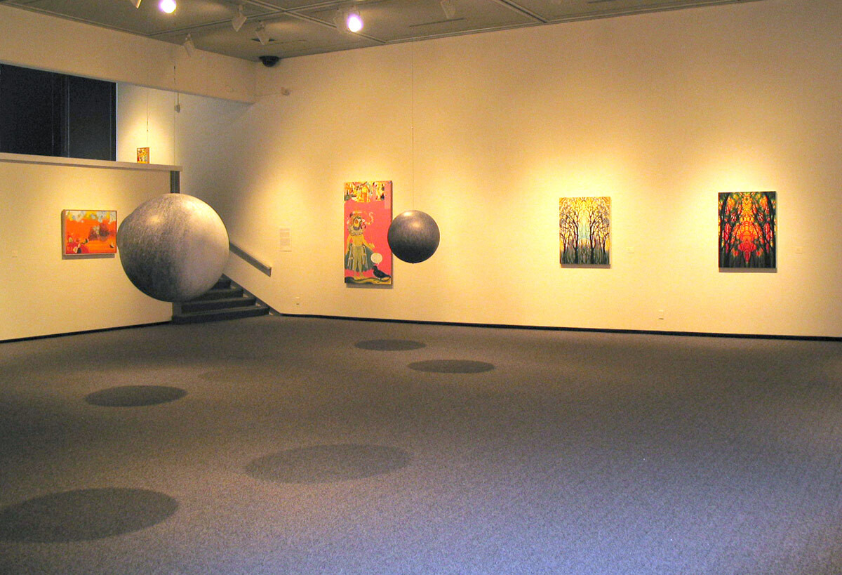 Installation view at Pomona College Museum of Art. 1