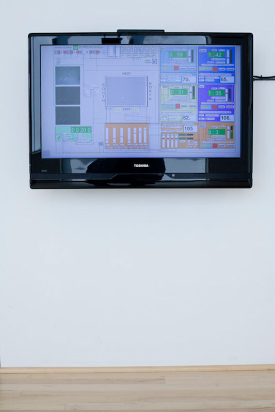 Installation view at the Pomona College Museum of Art. View 8.