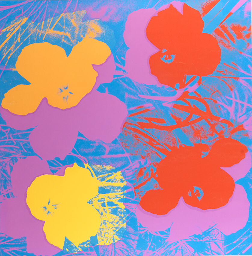 Andy Warhol Flowers 1970