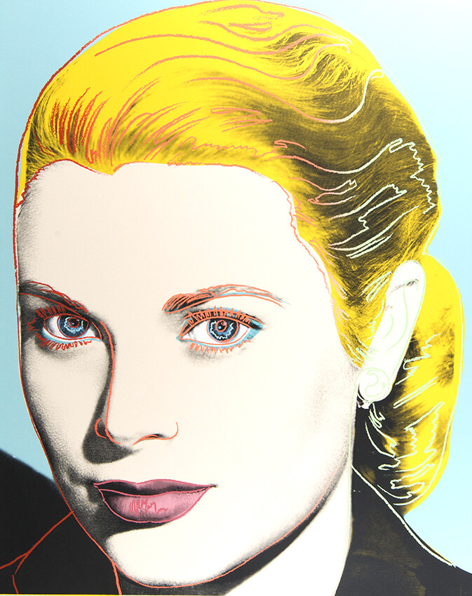 Andy Warhol Grace Kelly 1984