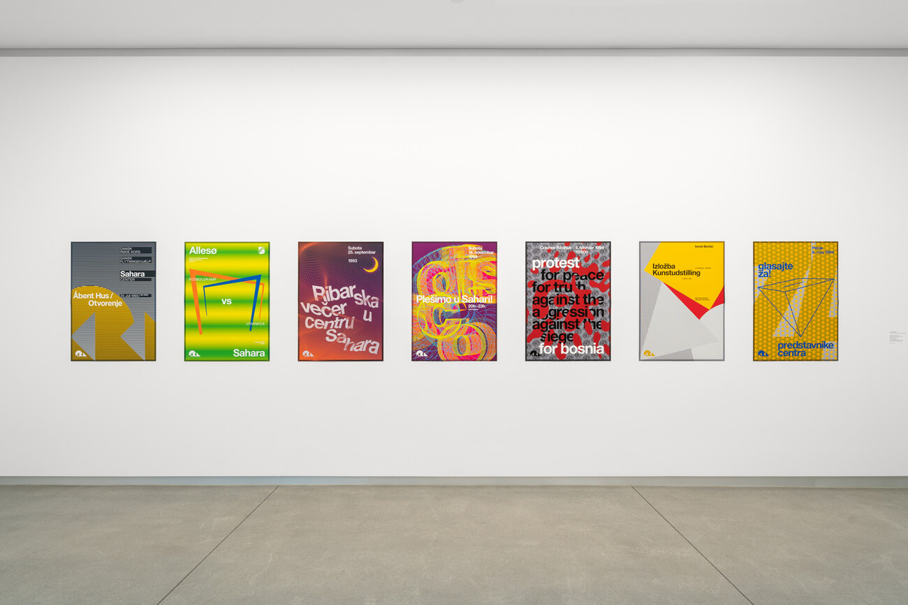 installation view of art exhibition