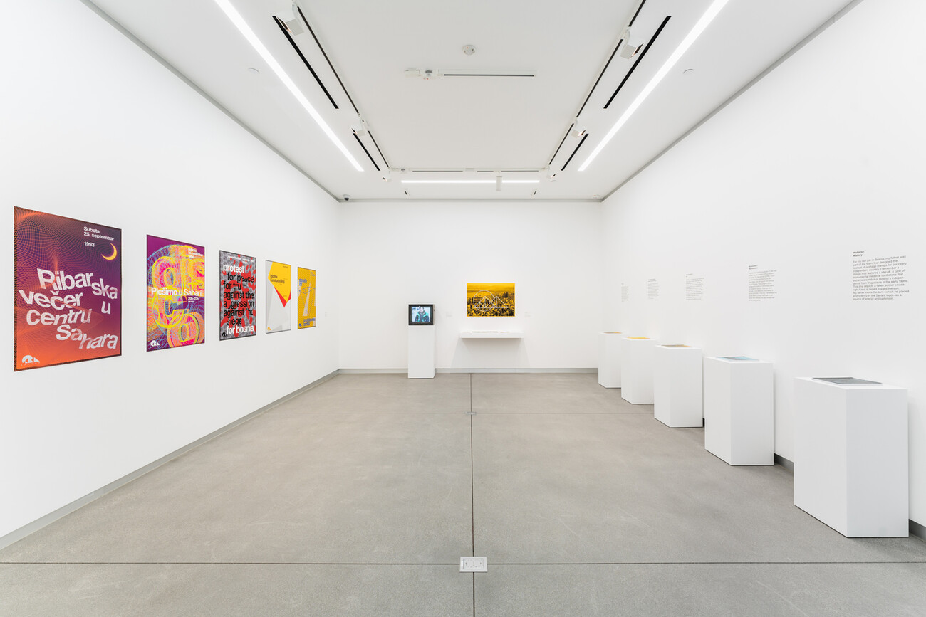 installation view of art exhibition