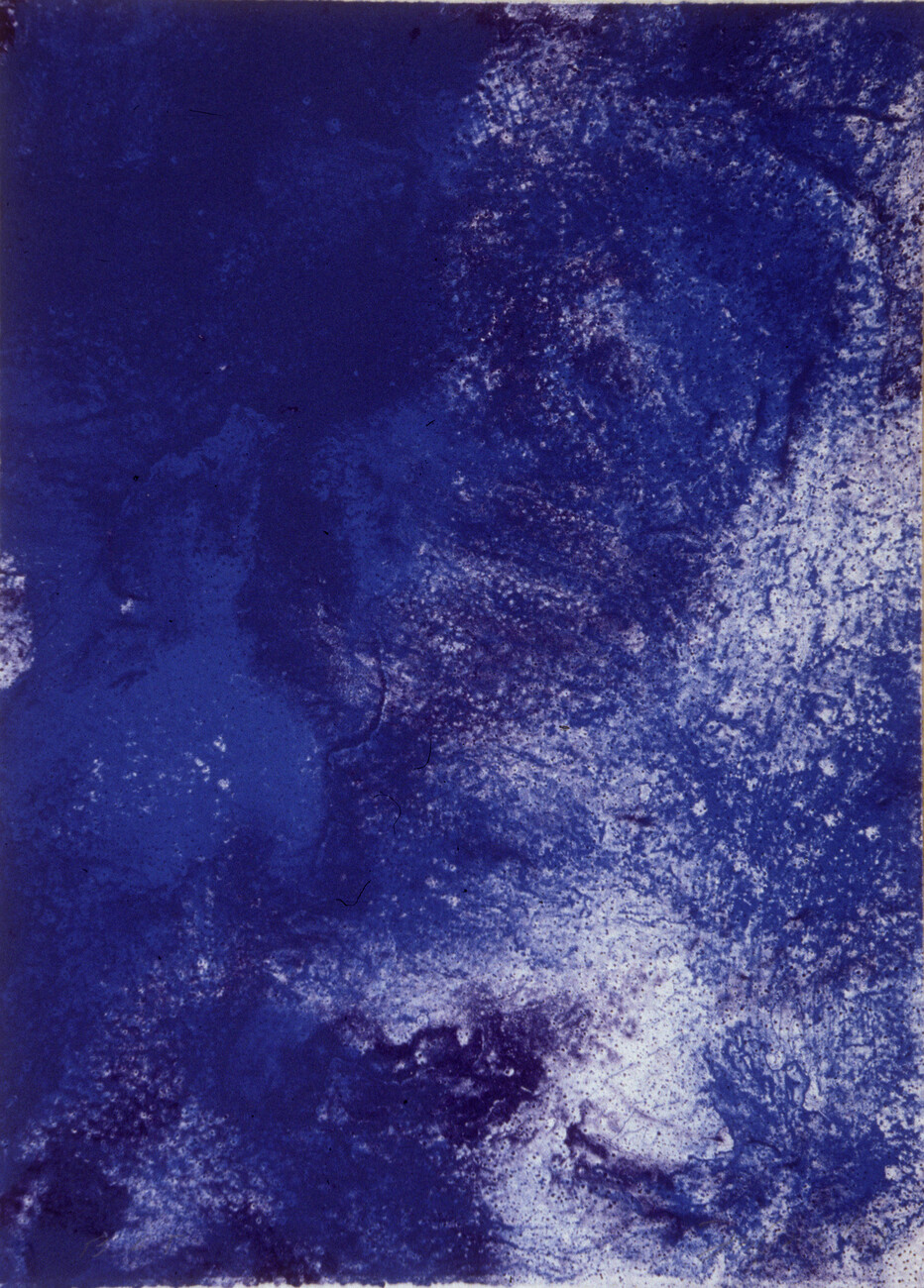 blue and white abstract color