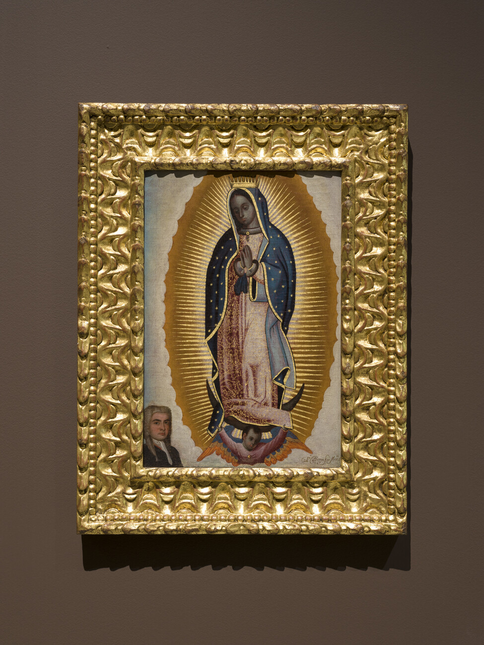 painting with gold frame