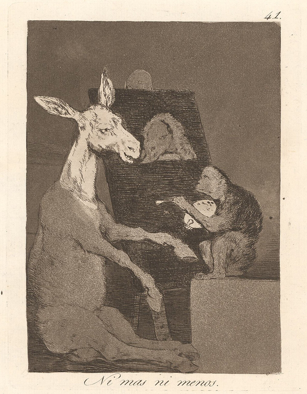 donkey and monkey