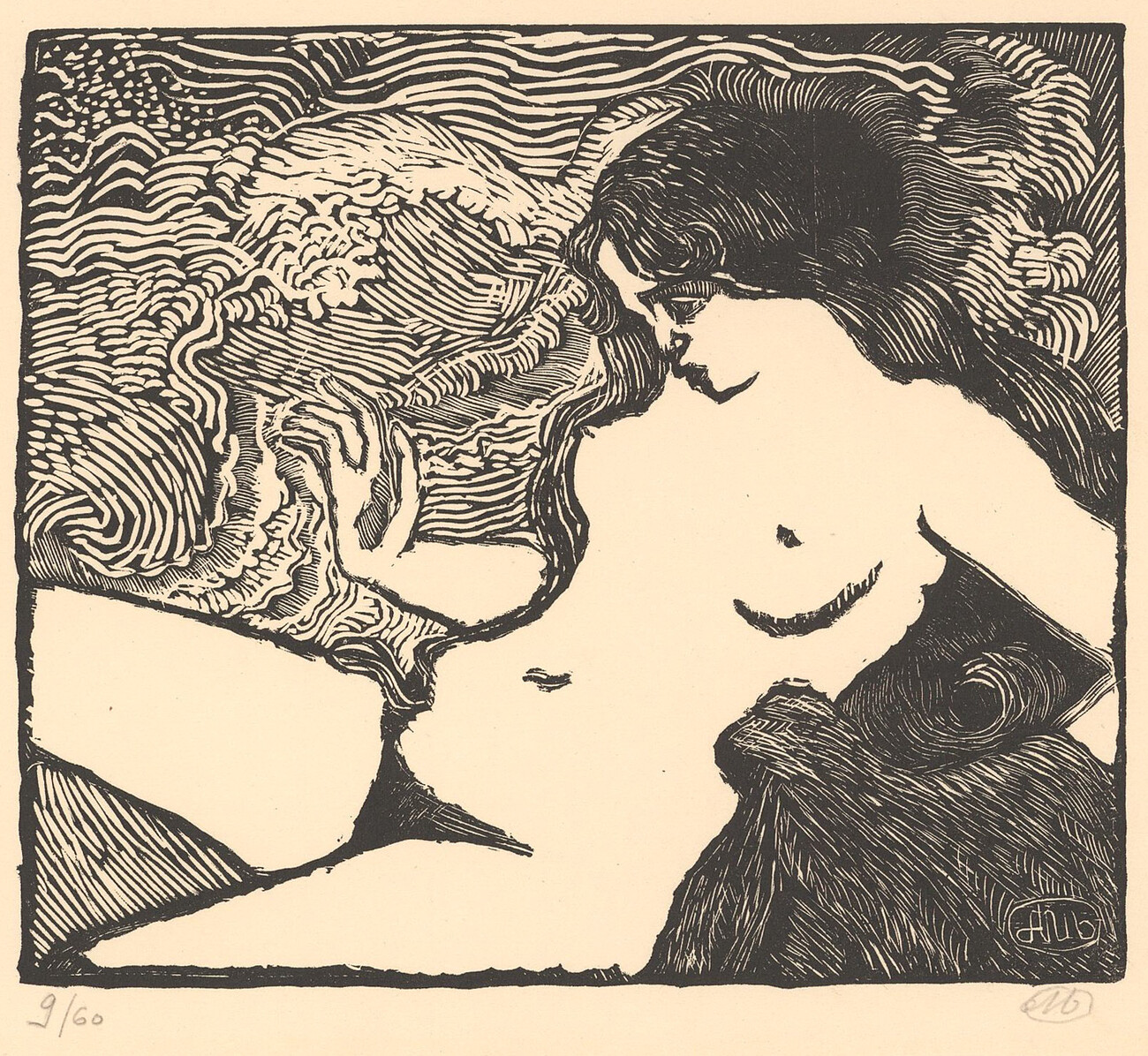 seated nude