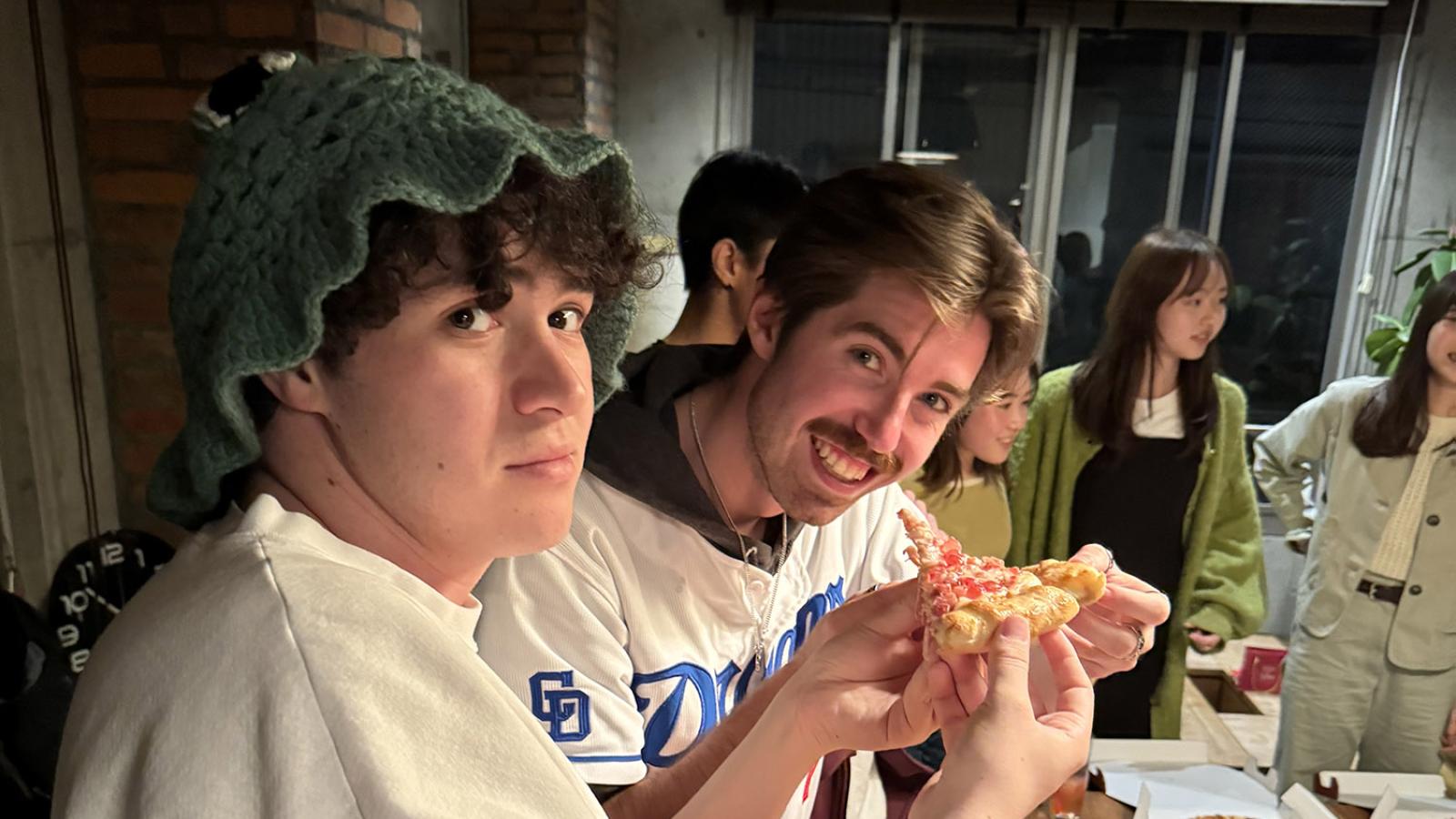 Jeremy Martin Monthly pizza party