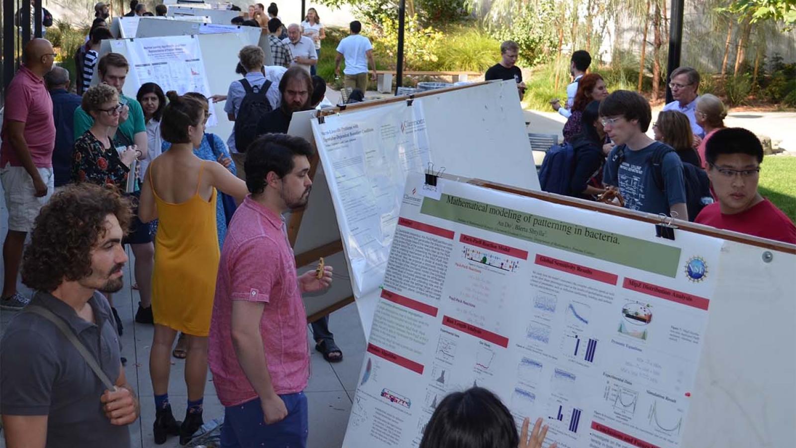Mathematics Poster Session - mathematical modeling of patterning in bacteria