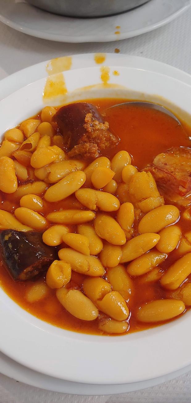 Asturian fabada - by far Frey’s favorite Spanish dish