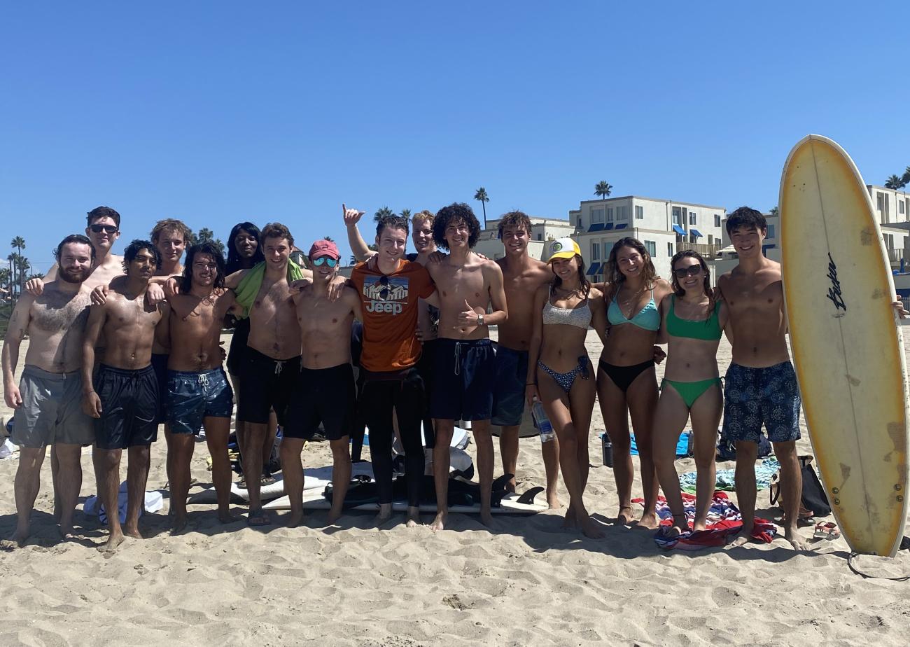 Surf club trip