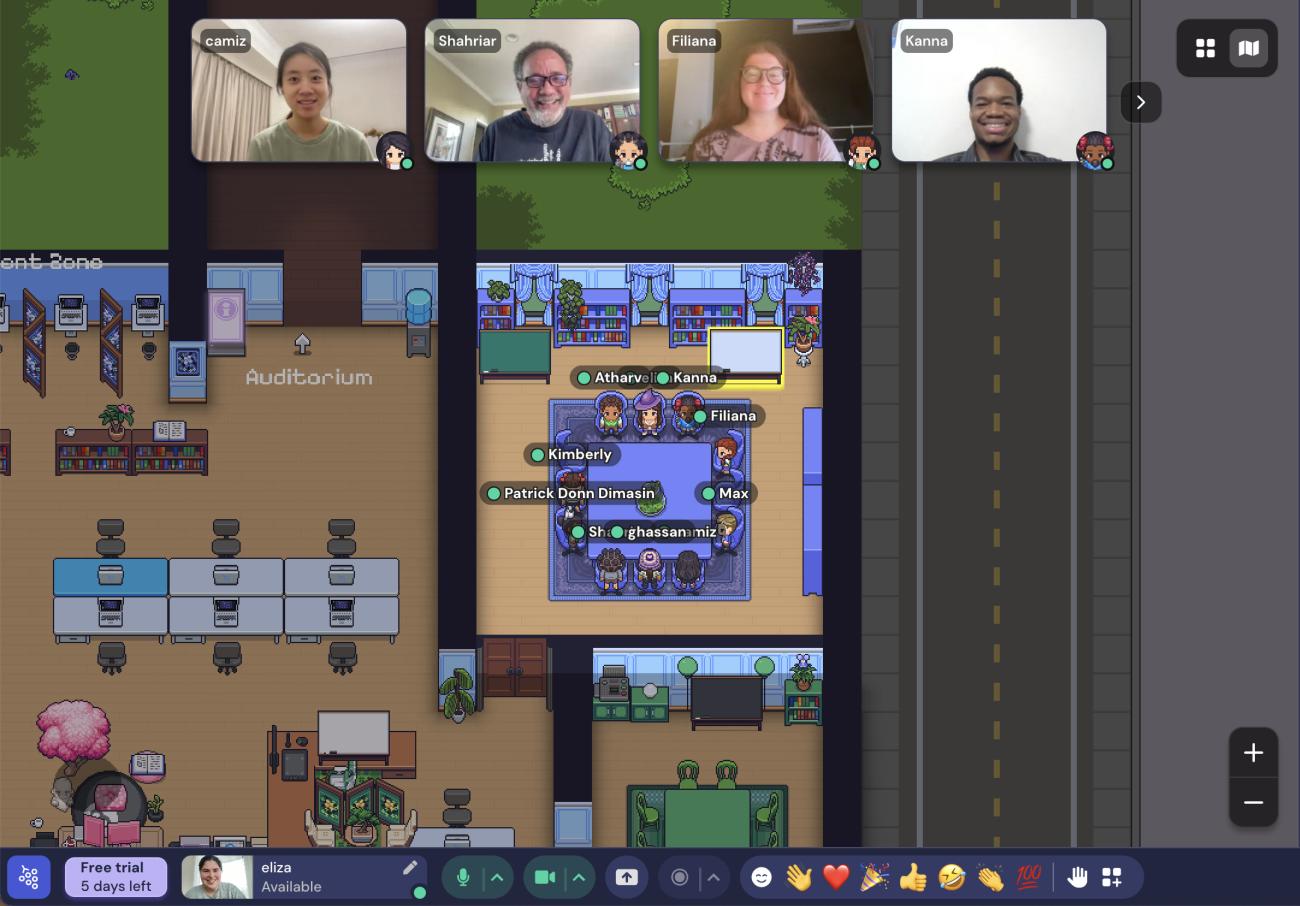 A virtual classroom for 1-2-1 Math