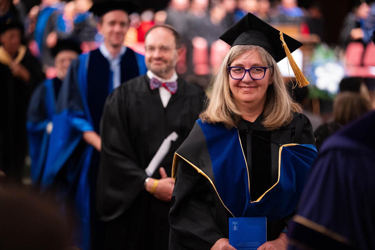 Prof. Nina Karnovsky at Convocation