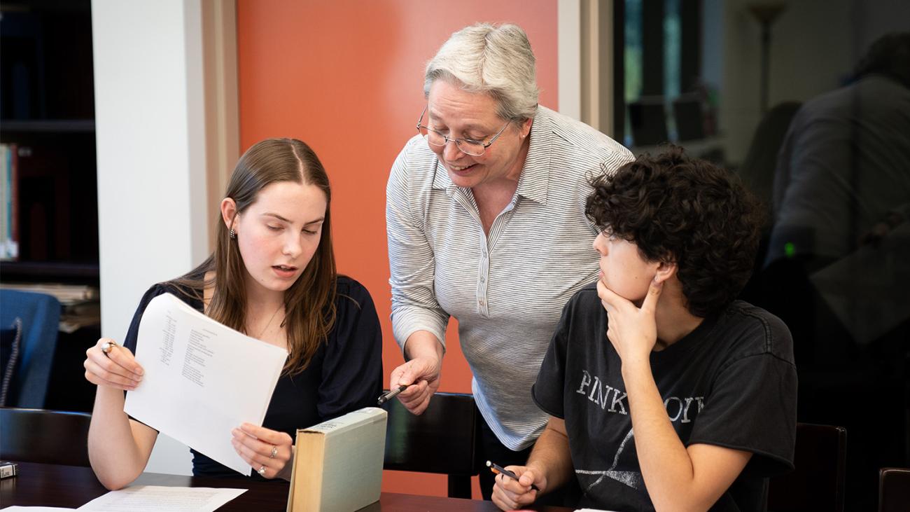 Donna M. Di Grazia in class