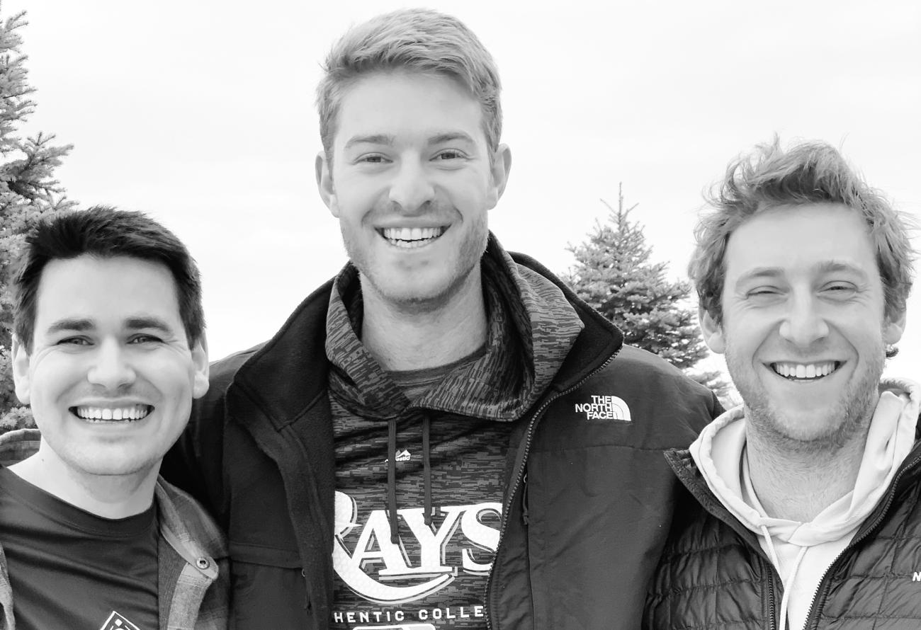 Three men