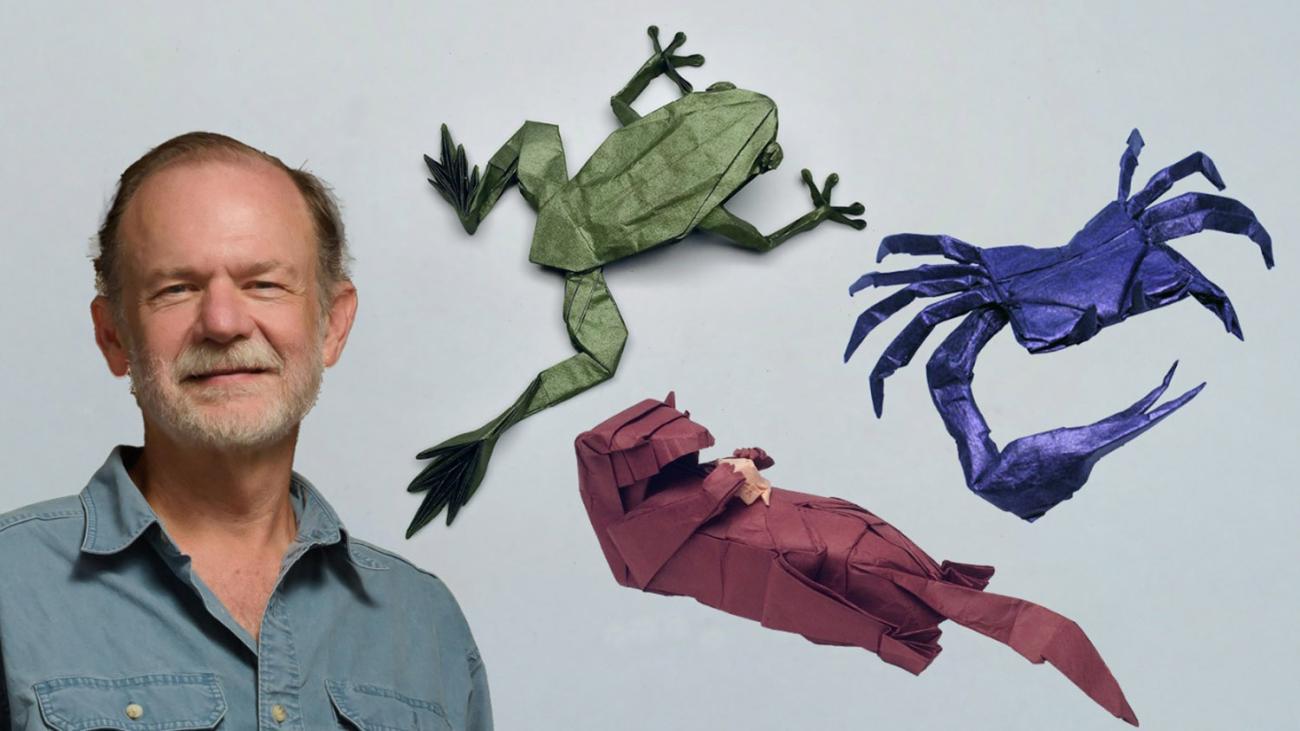Robert J. Lang and examples of origami