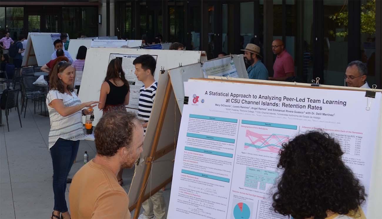 Mathematics Poster Session - a statistical approach to analyzing peer-led team learning at CSU channel islands: retention rates