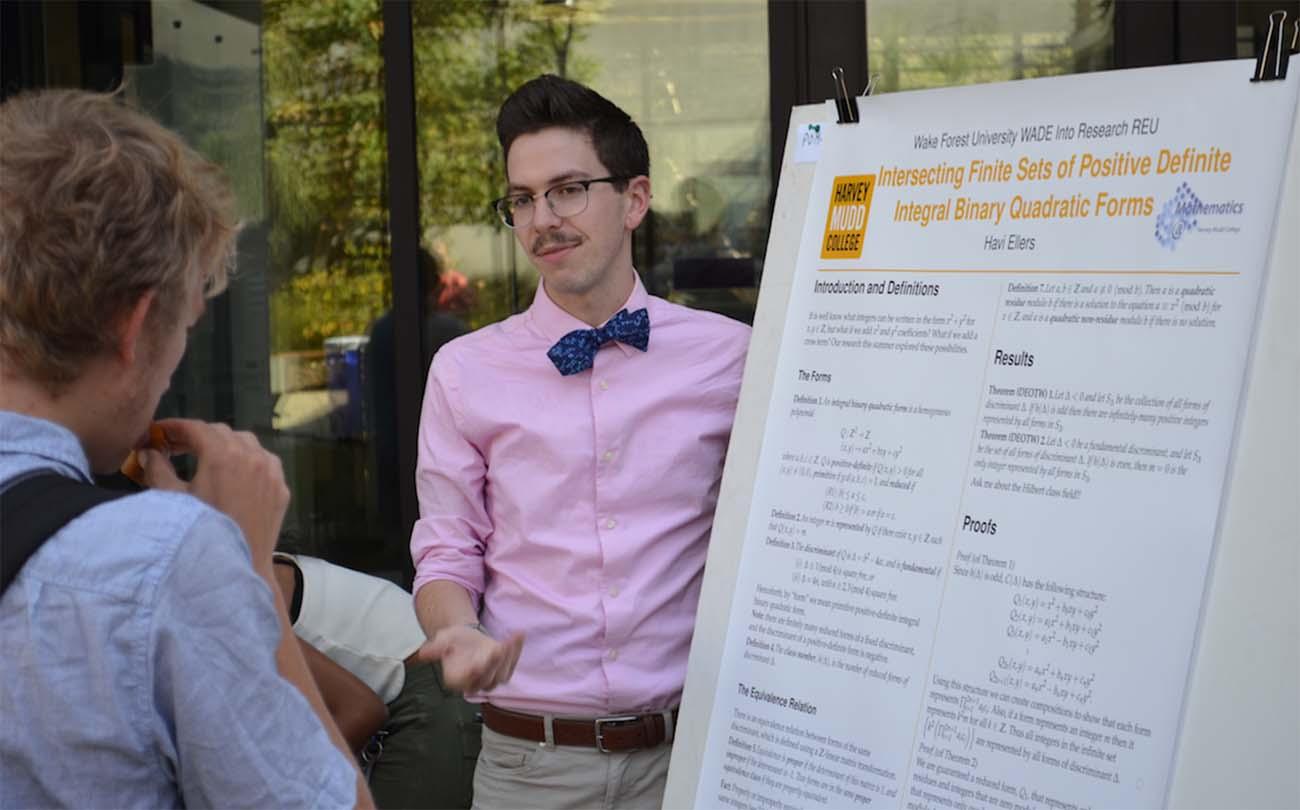 Mathematics Poster Session - intersecting finite sets of positive definite integral binary quadratic forms