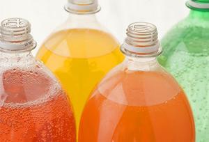 soda bottles