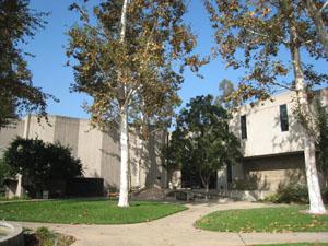Thatcher Hall, as viewed from Lyon Court