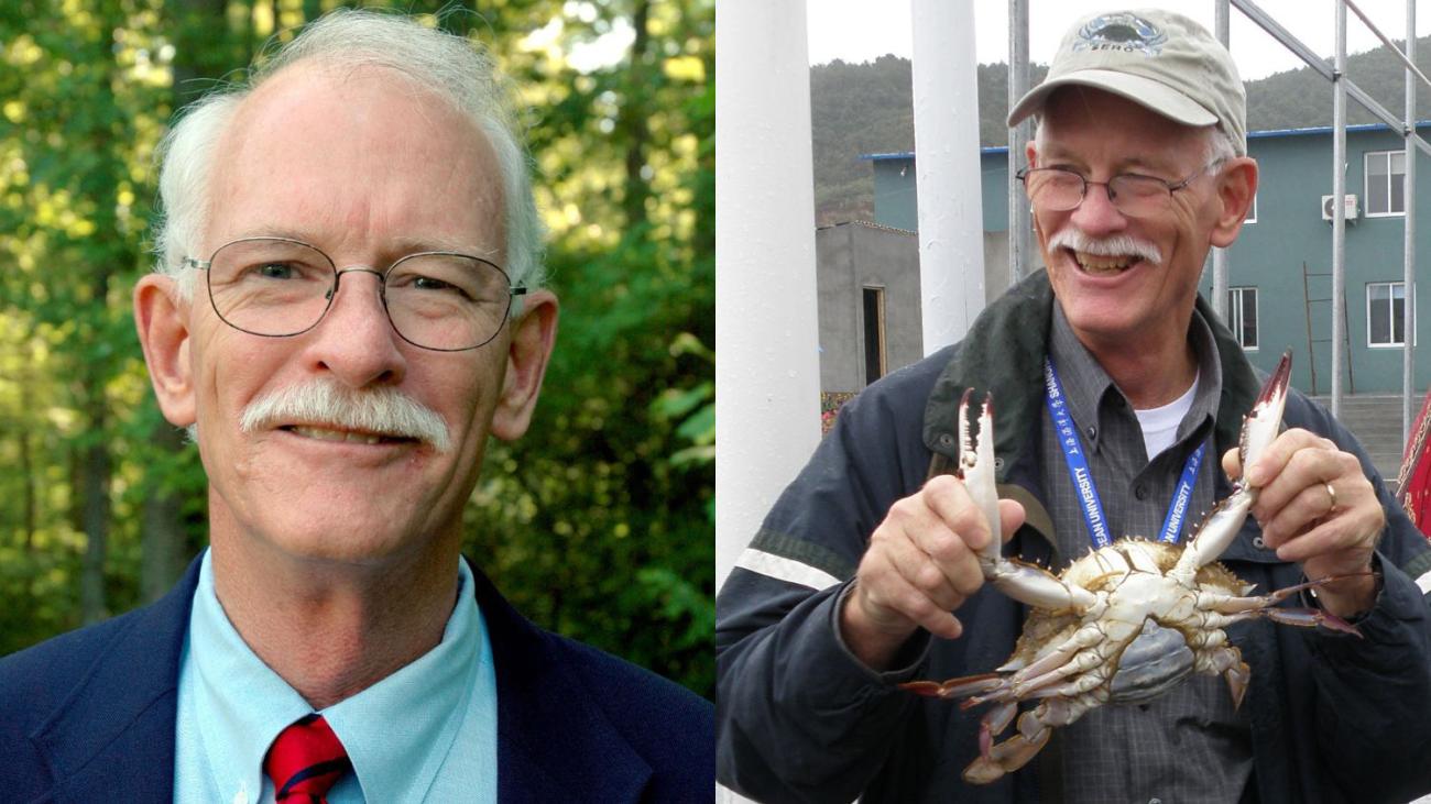 Photos of Anson Hines Class of 1969 and Blaisdell Alumni Award Winner