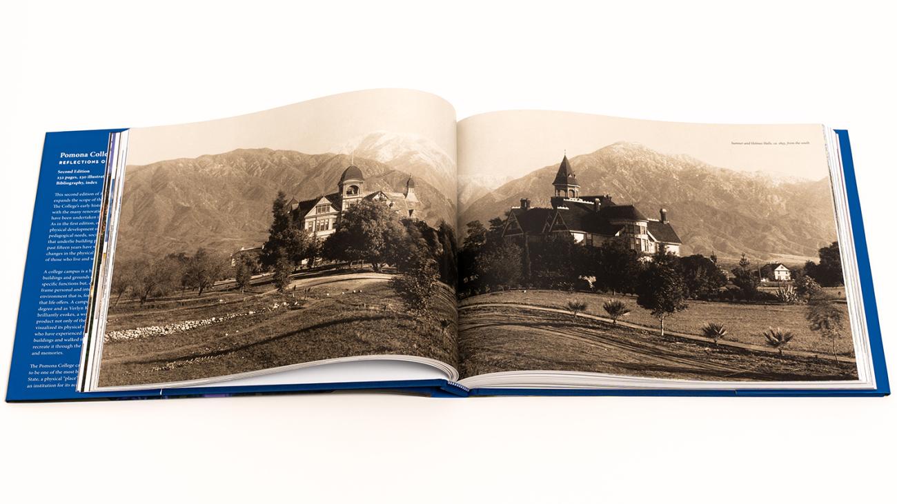 old photo of Pomona College campus